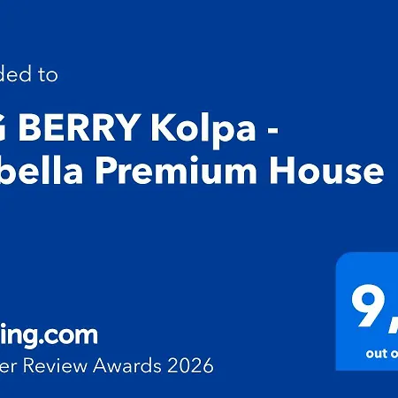 Big Berry Kolpa - Isabella Premium House * Gradac